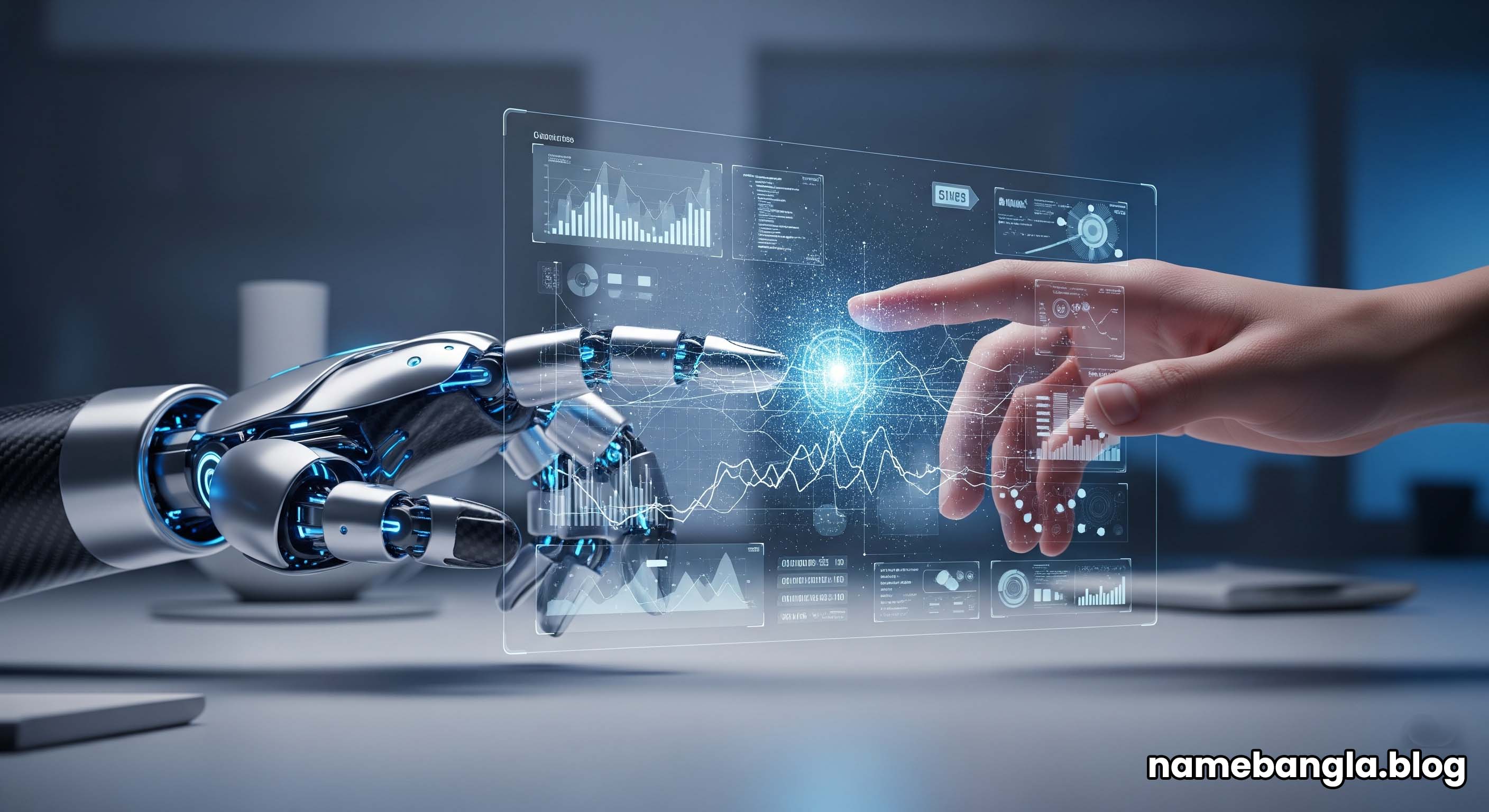 AI collaborating with human on content